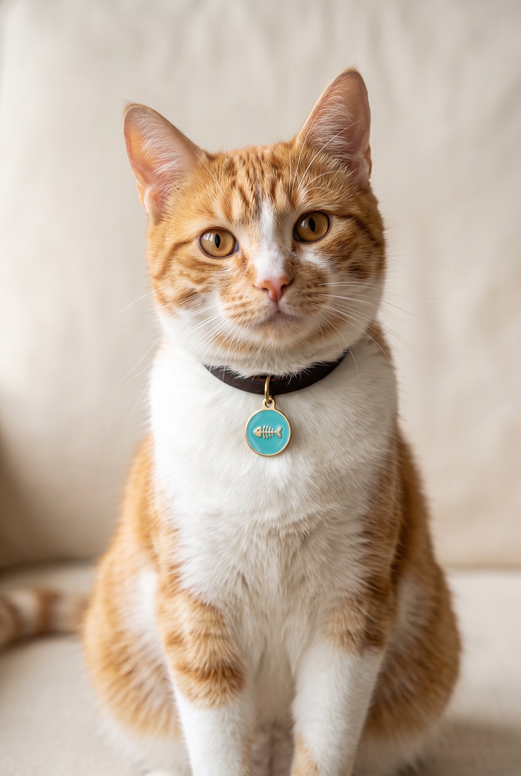 Gato con placa Mascotas.eth